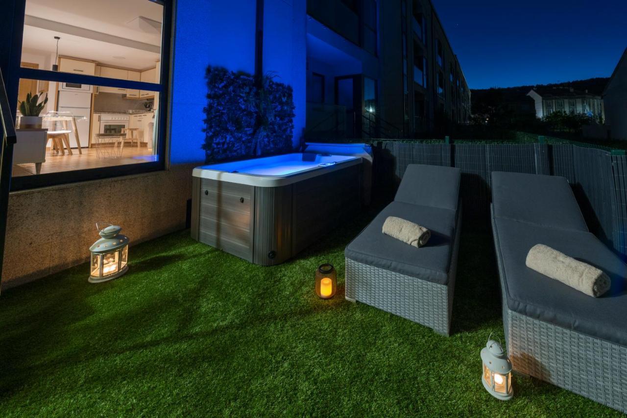 Garden Fisterra - Jacuzzi, Jardin Privado Y Vista Mar 아파트 외부 사진