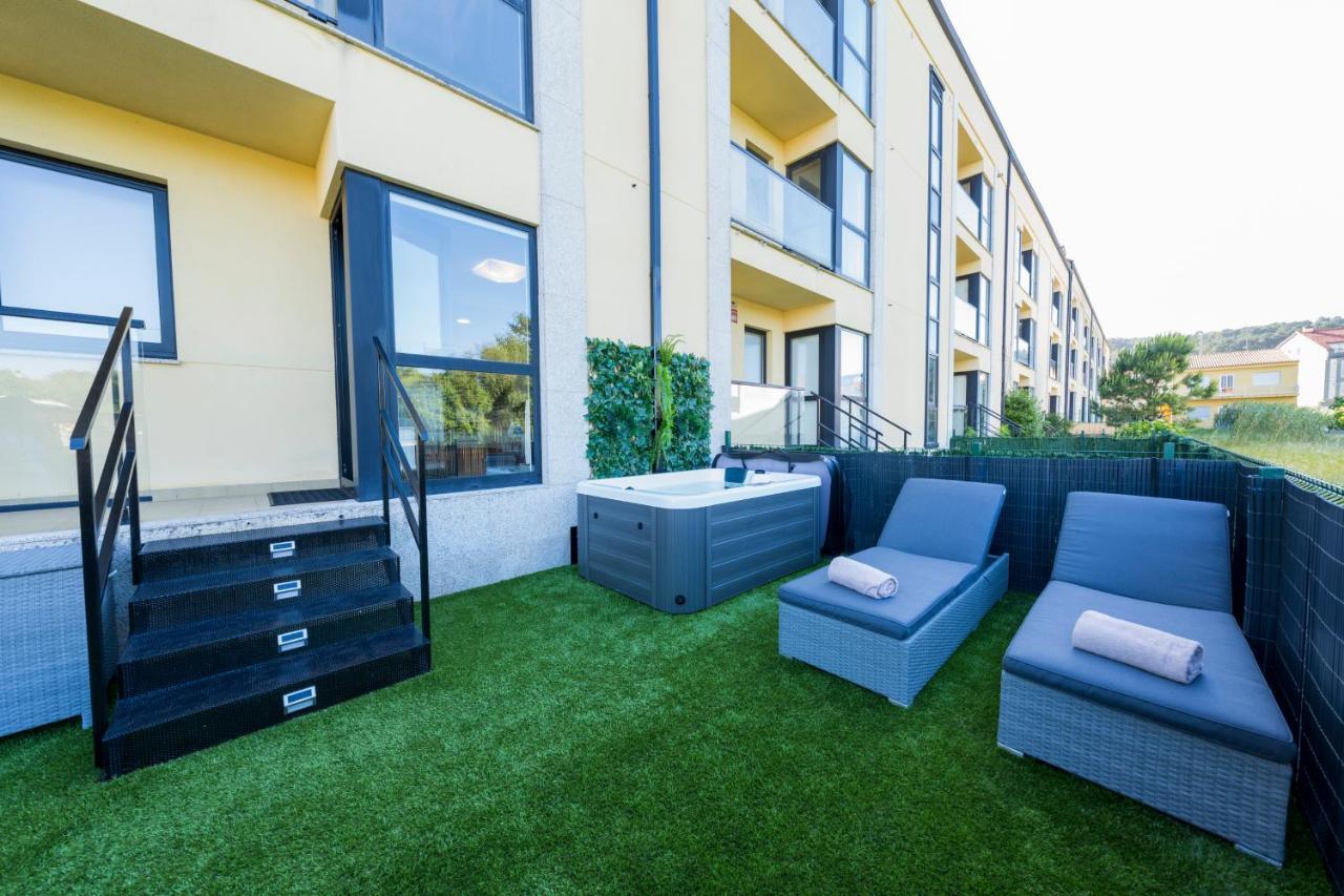 Garden Fisterra - Jacuzzi, Jardin Privado Y Vista Mar 아파트 외부 사진